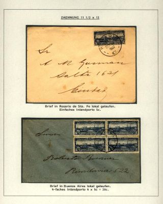 POSTKLASICKÁ VYDÁNÍ ARGENTINY 1867-1890 – list 517