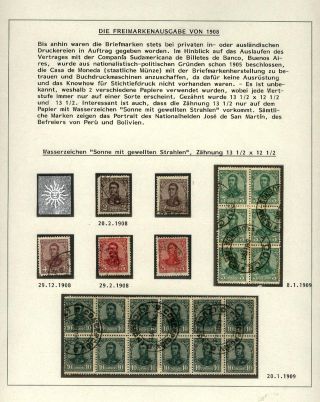 POSTKLASICKÁ VYDÁNÍ ARGENTINY 1867-1890 – list 522