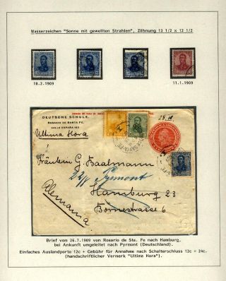 POSTKLASICKÁ VYDÁNÍ ARGENTINY 1867-1890 – list 523