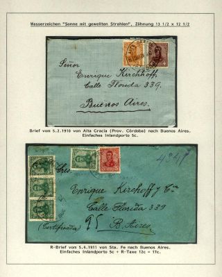 POSTKLASICKÁ VYDÁNÍ ARGENTINY 1867-1890 – list 525