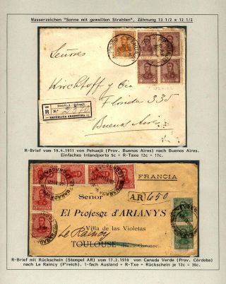 POSTKLASICKÁ VYDÁNÍ ARGENTINY 1867-1890 – list 527