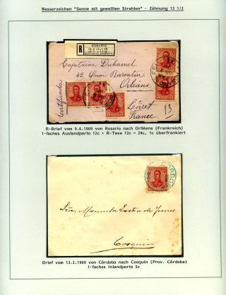 POSTKLASICKÁ VYDÁNÍ ARGENTINY 1867-1890 – list 534