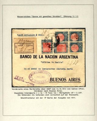 POSTKLASICKÁ VYDÁNÍ ARGENTINY 1867-1890 – list 538
