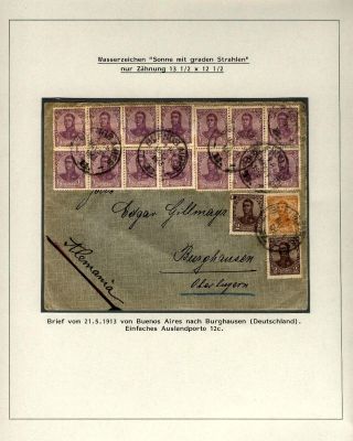 POSTKLASICKÁ VYDÁNÍ ARGENTINY 1867-1890 – list 540