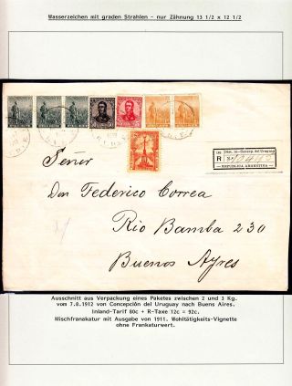 POSTKLASICKÁ VYDÁNÍ ARGENTINY 1867-1890 – list 545