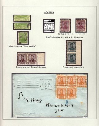 POSTKLASICKÁ VYDÁNÍ ARGENTINY 1867-1890 – list 547