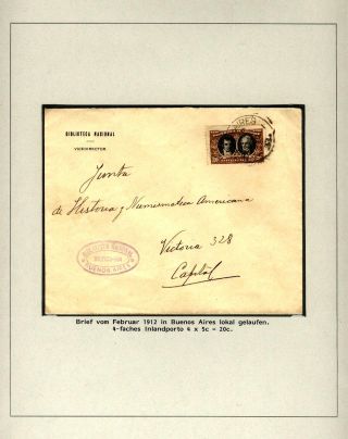 POSTKLASICKÁ VYDÁNÍ ARGENTINY 1867-1890 – list 572
