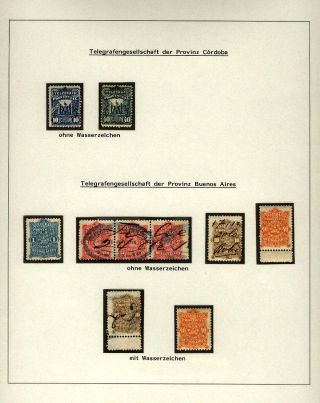 POSTKLASICKÁ VYDÁNÍ ARGENTINY 1867-1890 – list 587