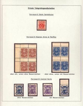 POSTKLASICKÁ VYDÁNÍ ARGENTINY 1867-1890 – list 588