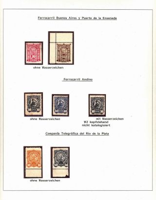POSTKLASICKÁ VYDÁNÍ ARGENTINY 1867-1890 – list 590