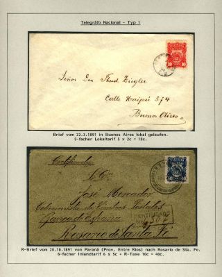 POSTKLASICKÁ VYDÁNÍ ARGENTINY 1867-1890 – list 592