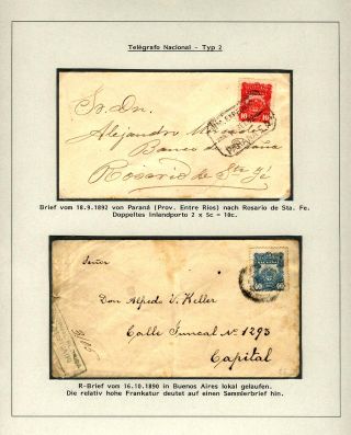 POSTKLASICKÁ VYDÁNÍ ARGENTINY 1867-1890 – list 593
