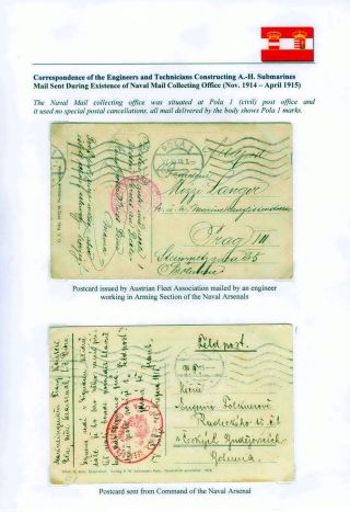 CORRESPONDENCE OF ENGINEERS AND TECHNICIANS CONSTRUCTING AUSTRO-HUNGARIAN SUBMARINES DURING WORLD WAR I – sheet 4