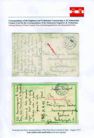CORRESPONDENCE OF ENGINEERS AND TECHNICIANS CONSTRUCTING AUSTRO-HUNGARIAN SUBMARINES DURING WORLD WAR I – sheet 13