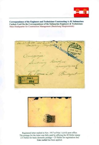 CORRESPONDENCE OF ENGINEERS AND TECHNICIANS CONSTRUCTING AUSTRO-HUNGARIAN SUBMARINES DURING WORLD WAR I – sheet 15