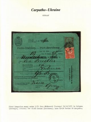 PODKARPATSKÁ RUS – list 49