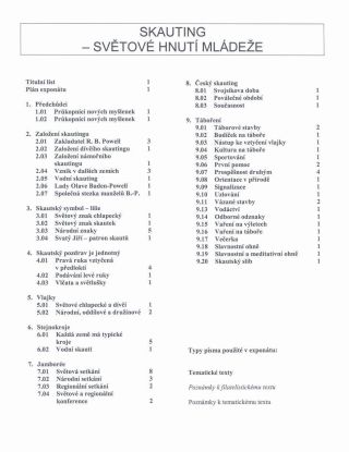 SCOUTING: THE WORLD YOUTH MOVEMENT – sheet 2