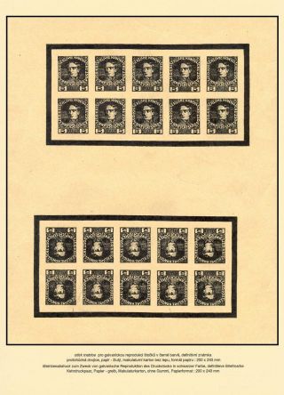 ÖSTERREICHISCHE JUBILÄUMSKORRESPONDENZKARTEN AUSGABE 1908, 1914 – Blatt 10