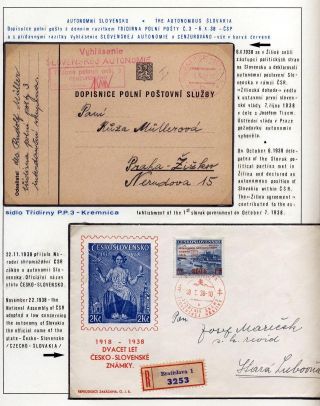 SLOVENSKO 1938-39 – list 2