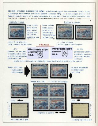 SLOVENSKO 1938-39 – list 7
