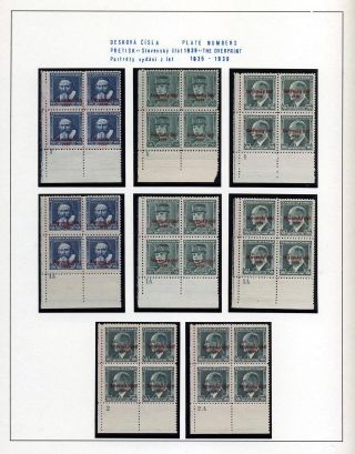 SLOVAKIA 1938-39 – sheet 35