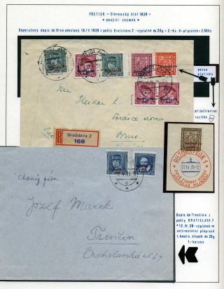 SLOVAKIA 1938-39 – sheet 37