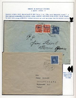 SLOVAKIA 1938-39 – sheet 41