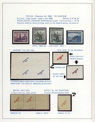 SLOVAKIA 1938-39 – sheet 50