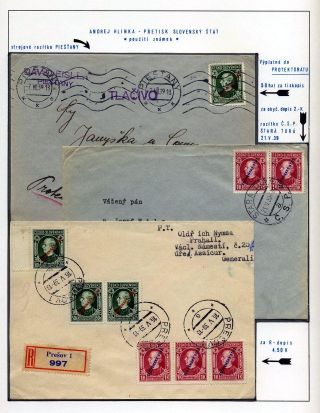 SLOVAKIA 1938-39 – sheet 60