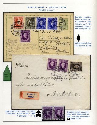 SLOVENSKO 1938-39 – list 73