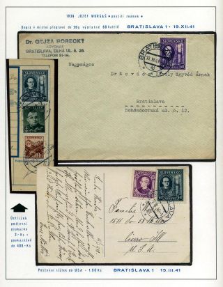 SLOVAKIA 1938-39 – sheet 83