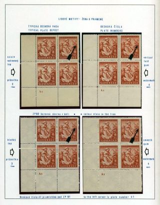SLOVAKIA 1938-39 – sheet 88