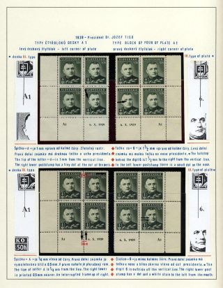 SLOVAKIA 1938-39 – sheet 92
