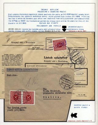 SLOVENSKO 1938-39 – list 107