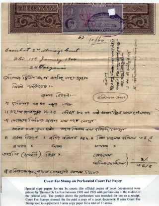 INDISCHEN GERICHTSGEBÜHREN, ASUSGABE 1904 – Blatt 6