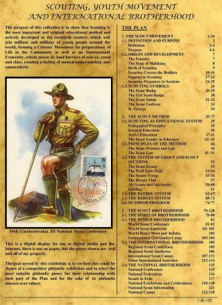 SCOUTING, MOVEMENT OF YOUTH AND INTERNATIONAL BROTHERHOOD – sheet 1