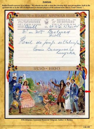 SCOUTING, MOVEMENT OF YOUTH AND INTERNATIONAL BROTHERHOOD – sheet 4