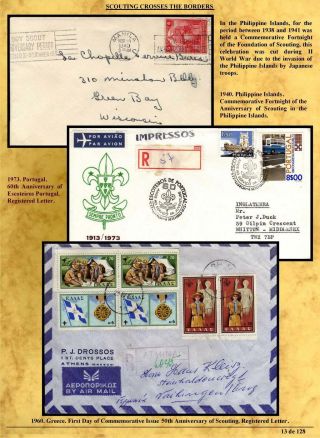 SCOUTING, MOVEMENT OF YOUTH AND INTERNATIONAL BROTHERHOOD – sheet 13