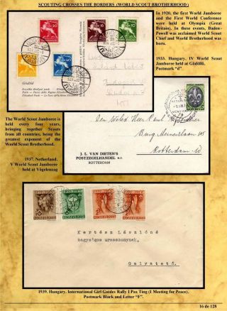 SCOUTING, MOVEMENT OF YOUTH AND INTERNATIONAL BROTHERHOOD – sheet 16
