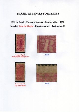 BRAZIL REVENUES FORGERIES – sheet 17