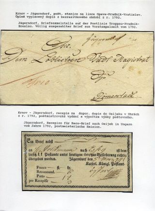 AUSTRIAN SILESIA – POSTAL HISTORY 1785-1900 – sheet 9