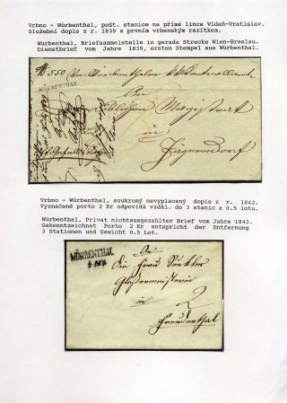 ÖSTERREICHISCHES SCHLESIEN - POSTGESCHICHTE 1785-1900 – Blatt 17
