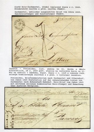 ÖSTERREICHISCHES SCHLESIEN - POSTGESCHICHTE 1785-1900 – Blatt 21