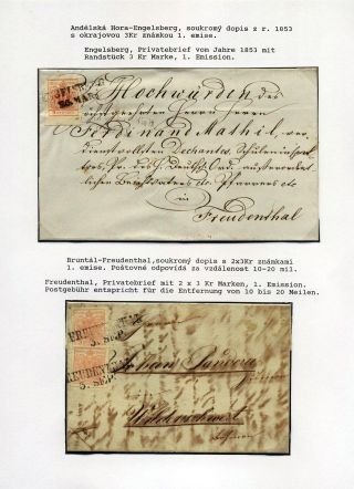 ÖSTERREICHISCHES SCHLESIEN - POSTGESCHICHTE 1785-1900 – Blatt 34