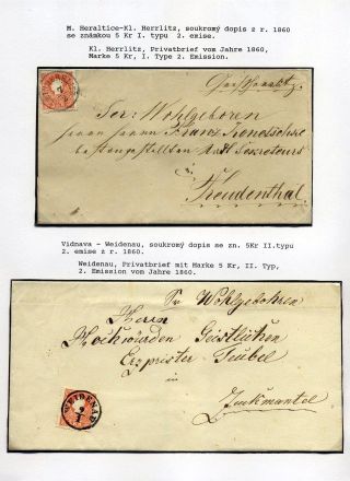 ÖSTERREICHISCHES SCHLESIEN - POSTGESCHICHTE 1785-1900 – Blatt 38