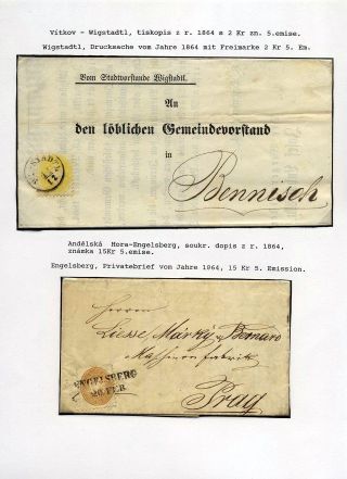 ÖSTERREICHISCHES SCHLESIEN - POSTGESCHICHTE 1785-1900 – Blatt 43