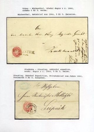 ÖSTERREICHISCHES SCHLESIEN - POSTGESCHICHTE 1785-1900 – Blatt 44