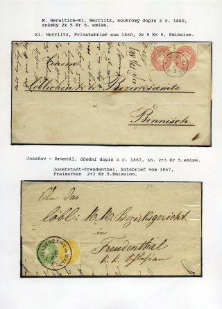 ÖSTERREICHISCHES SCHLESIEN - POSTGESCHICHTE 1785-1900 – Blatt 46