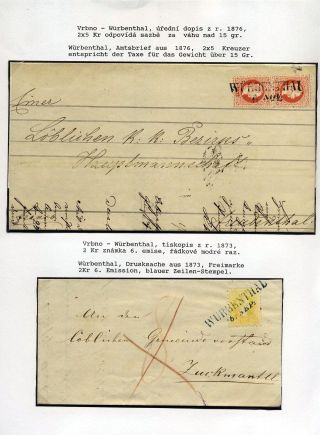 ÖSTERREICHISCHES SCHLESIEN - POSTGESCHICHTE 1785-1900 – Blatt 52