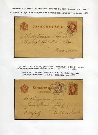 ÖSTERREICHISCHES SCHLESIEN - POSTGESCHICHTE 1785-1900 – Blatt 58